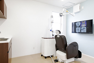 中央区篠原町・おおすぎファミリー歯科・カウンセリングスペース・個室診療室でプライバシーにも配慮