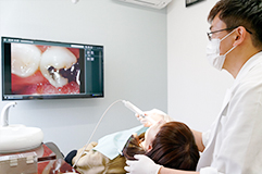 中央区篠原町・おおすぎファミリー歯科・口腔内カメラ