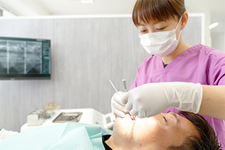 中央区篠原町・おおすぎファミリー歯科・予防・クリーニング